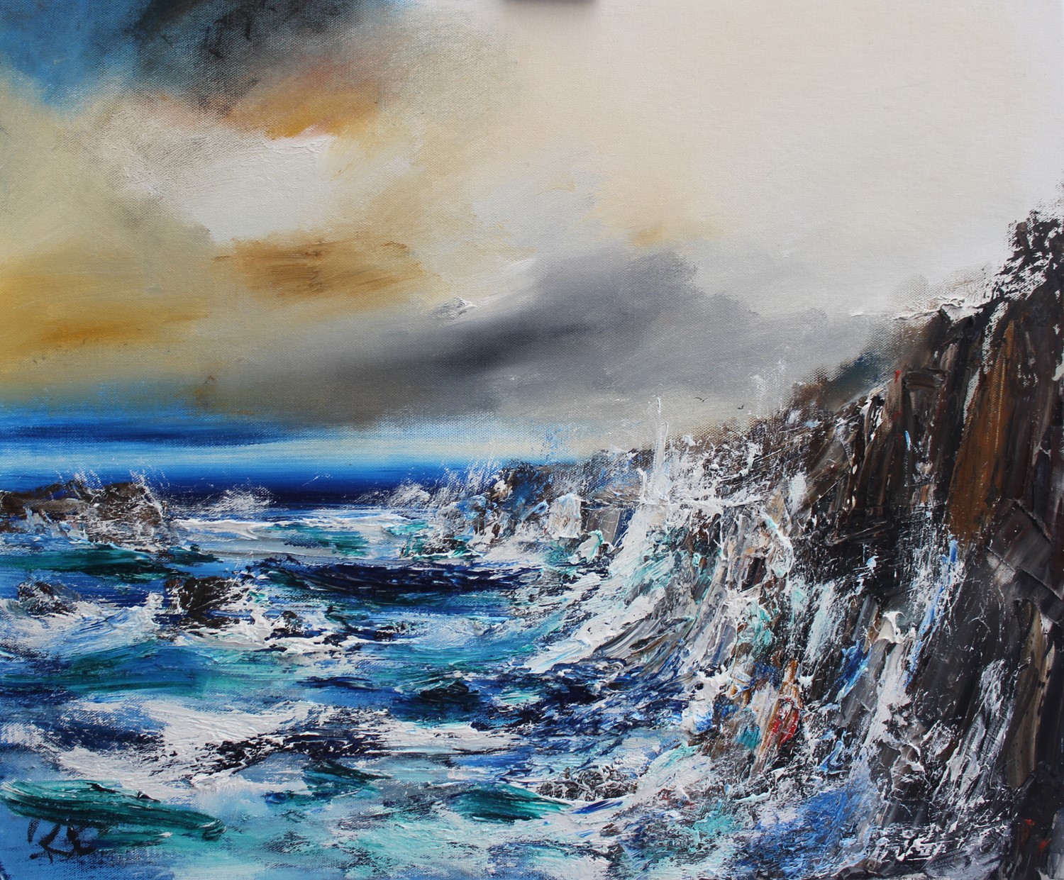 'The Atlantic Spray' by artist Rosanne Barr